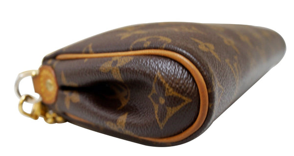 LOUIS VUITTON Monogram Canvas Pochette Eva Clutch Crossbody Bag