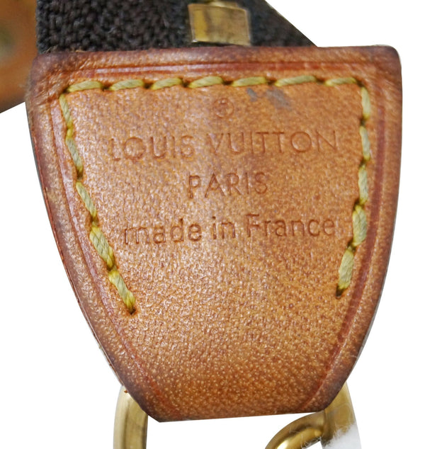 LOUIS VUITTON Monogram Canvas Pochette Eva Clutch Crossbody Bag
