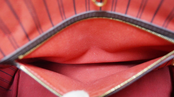 LOUIS VUITTON Damier Ebene Neverfull MM Shoulder Bag