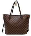 LOUIS VUITTON Damier Ebene Neverfull MM Shoulder Bag