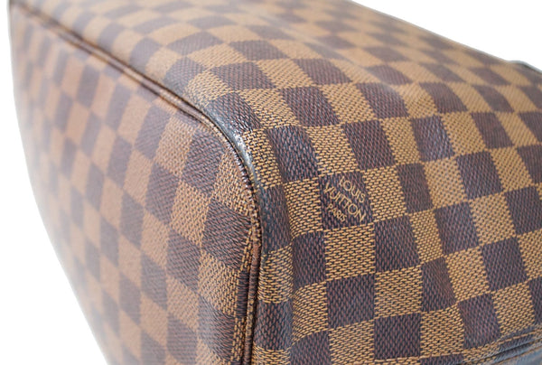 LOUIS VUITTON Damier Ebene Neverfull MM Shoulder Bag