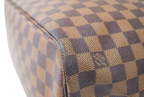 LOUIS VUITTON Damier Ebene Neverfull MM Shoulder Bag