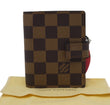 LOUIS VUITTON Damier Ebene Mini Agenda Notebook Cover