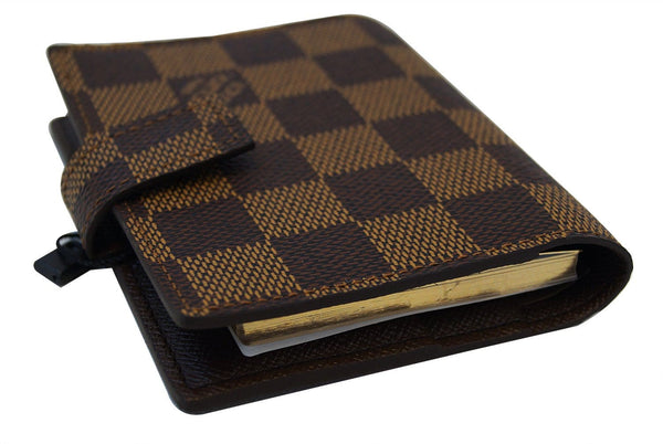 LOUIS VUITTON Damier Ebene Mini Agenda Notebook Cover