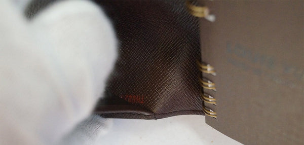 LOUIS VUITTON Damier Ebene Mini Agenda Notebook Cover