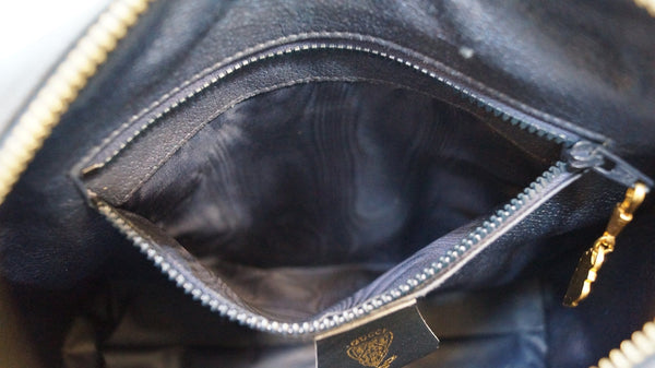 Gucci GG Canvas Blue Messenger Bag Vintage