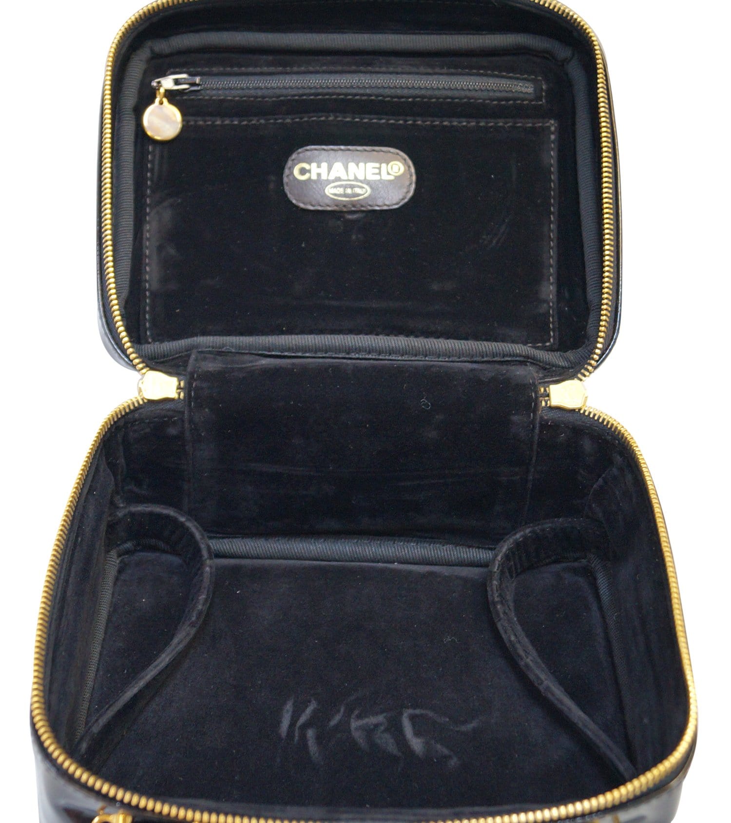 Chanel Patent Leather Mini Vanity Bag