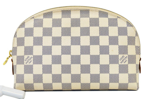 LOUIS VUITTON Damier Azur Pochette GM Cosmetic Pouch - Final Call