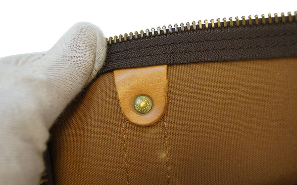 LOUIS VUITTON Monogram Keepall Bandouliere 55 Boston Bag 