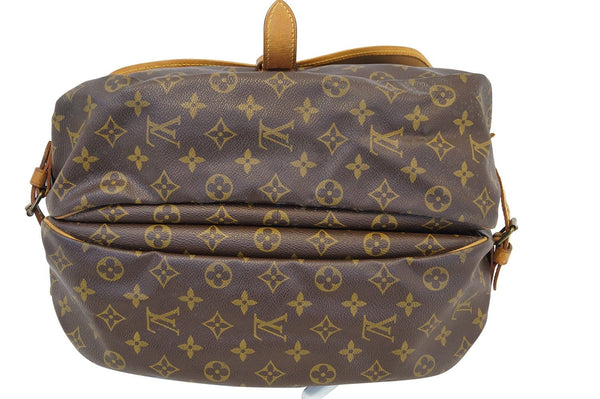 LOUIS VUITTON Monogram Saumur 35 Shoulder Bag