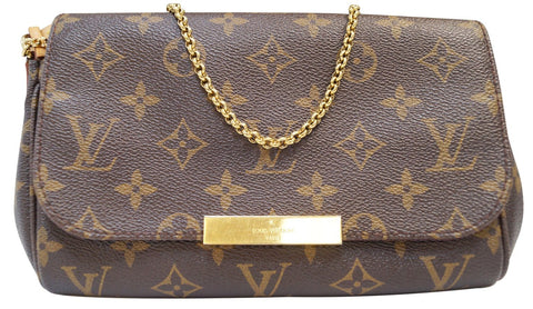 LOUIS VUITTON Monogram Canvas Favorite PM Crossbody Bag