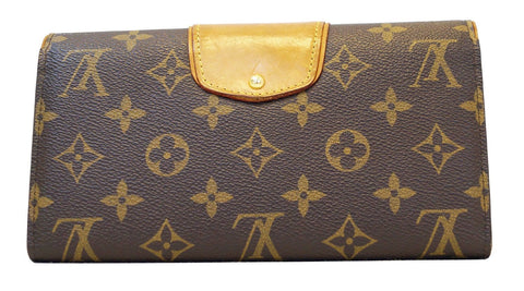 LOUIS VUITTON Monogram Portefeiulle Boeshi Long Bifold Wallet