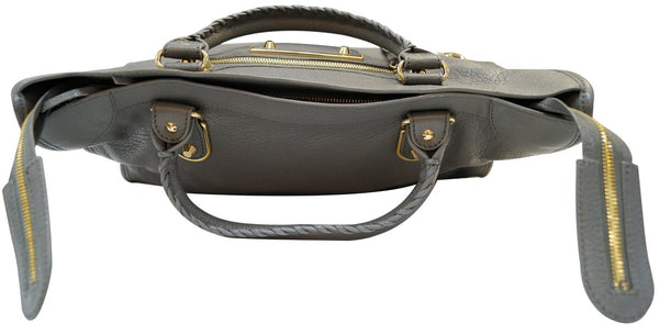 Balenciaga Metallic Edge City Shoulder Handbag - front view