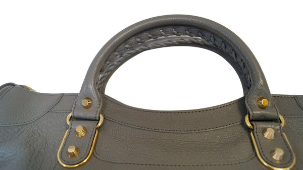 Balenciaga Metallic Edge City Shoulder Handbag - strap