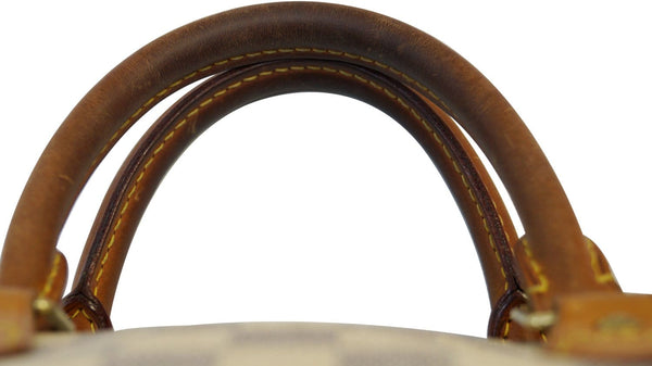 LOUIS VUITTON Damier Azur Speedy 25 Satchel Bag