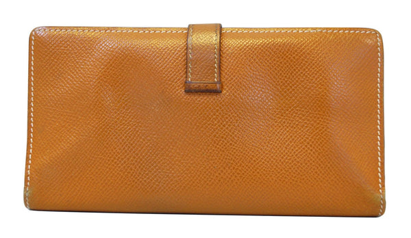HERMES Bearn Epsom Leather Noisette Long Bifold Wallet - Final Call