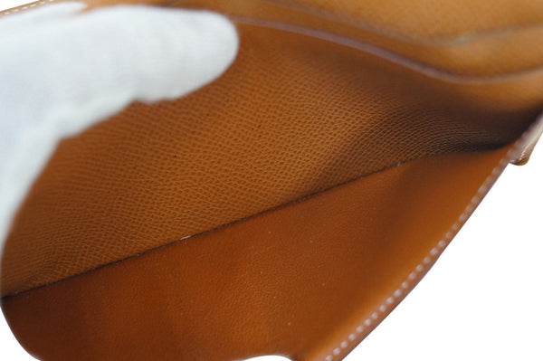 HERMES Bearn Epsom Leather Noisette Long Bifold Wallet - Final Call