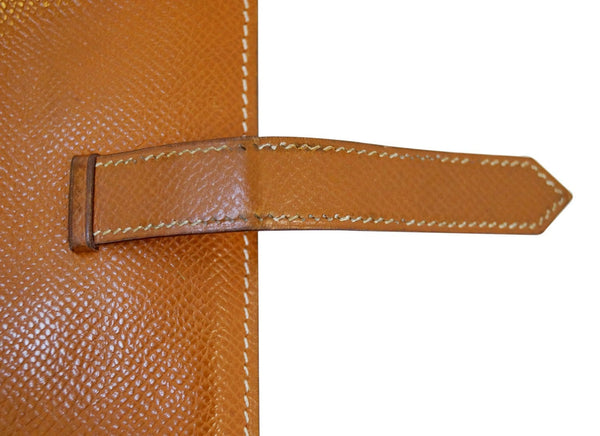 HERMES Bearn Epsom Leather Noisette Long Bifold Wallet - Final Call