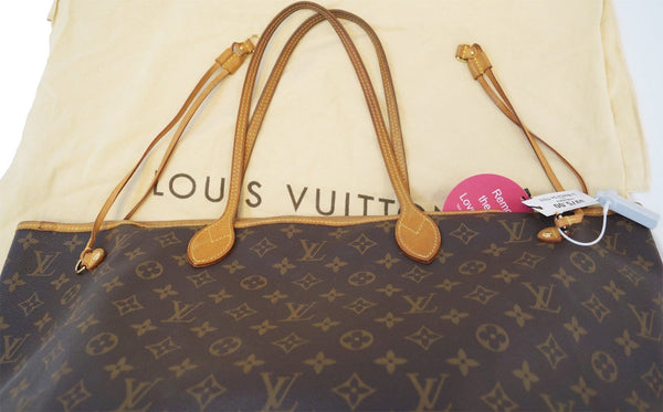 LOUIS VUITTON Monogram Neverfull GM Shoulder Bag