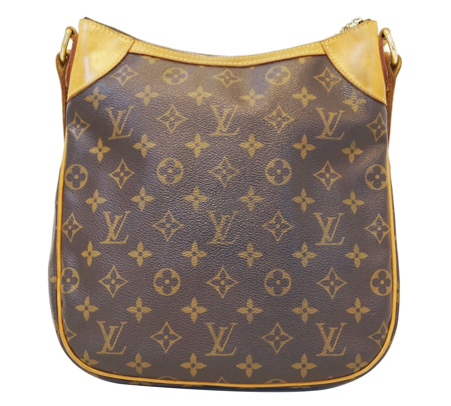 Used Louis Vuitton Brown Monogram Odeon PM Crossbody Bag
