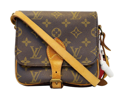 LOUIS VUITTON Monogram Cartouchiere PM Shoulder Bag
