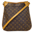 LOUIS VUITTON Monogram Canvas Odeon MM Crossbody Bag