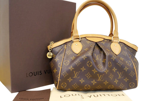 LOUIS VUITTON Monogram Canvas Tivoli PM Shoulder Handbag