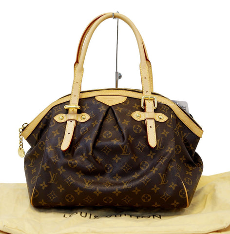 LOUIS VUITTON Monogram Tivoli GM Brown Tote Bag