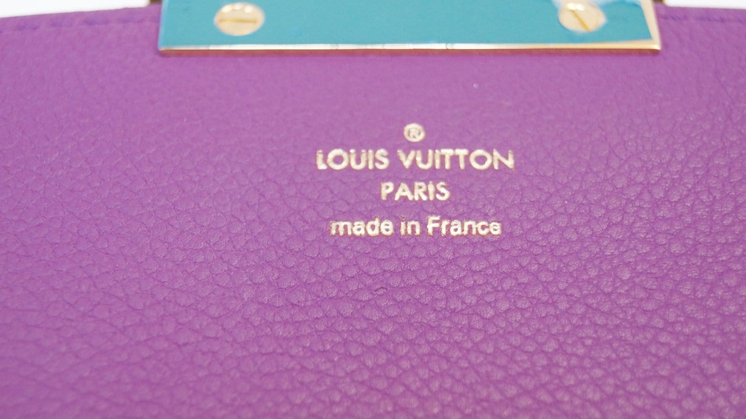 LOUIS VUITTON Monogram Canvas Olympe Shoulder Bag Purple