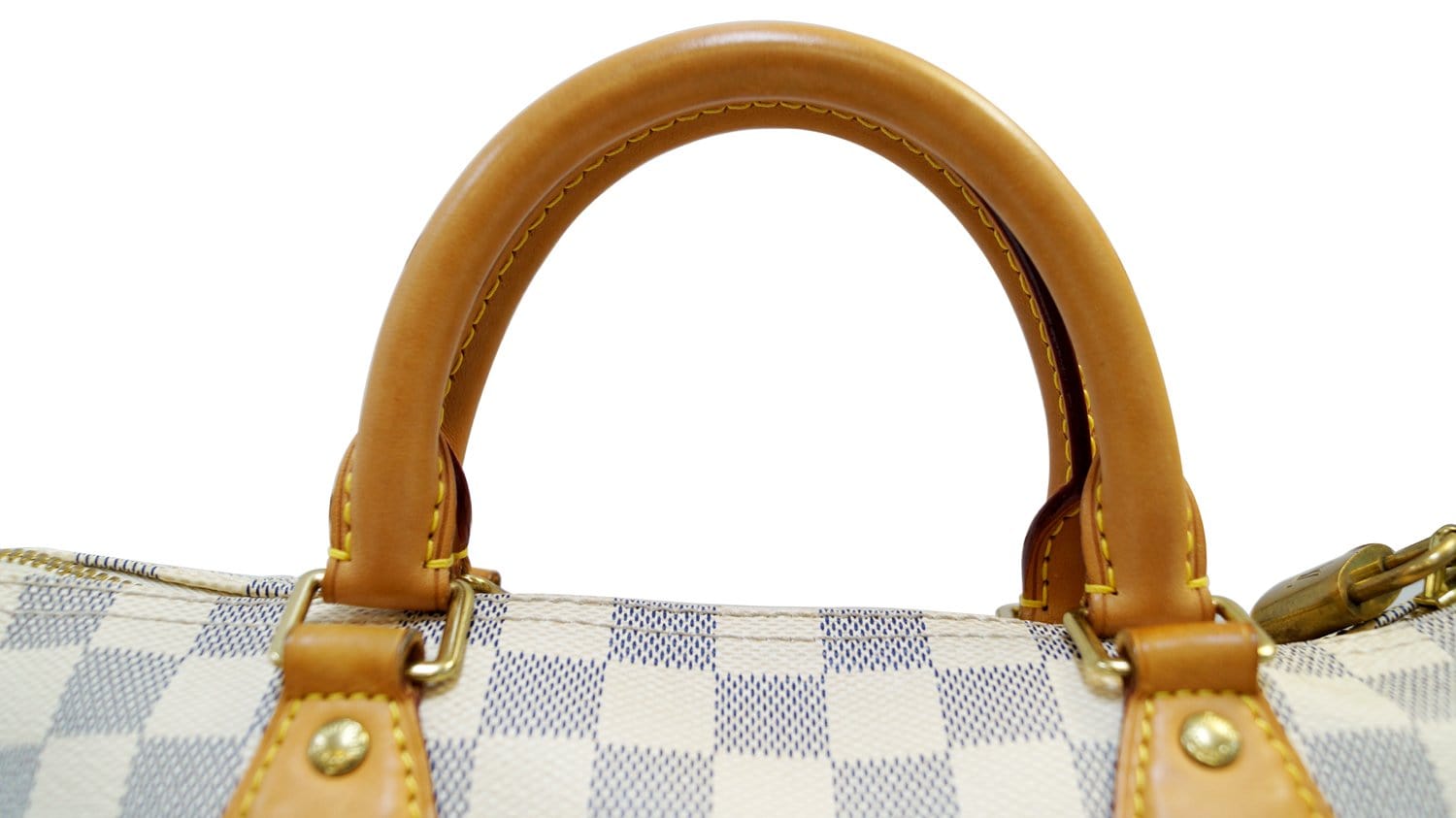 Speedy 30 Summer Trunks Bandouliere Damier Azur – Keeks Designer Handbags