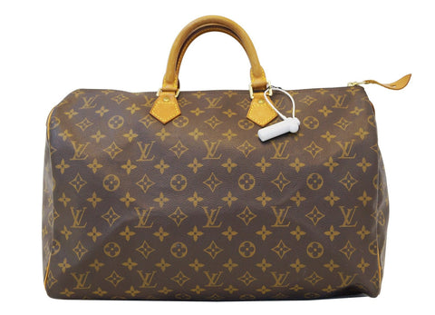 LOUIS VUITTON Monogram Canvas Speedy 40 Handbag