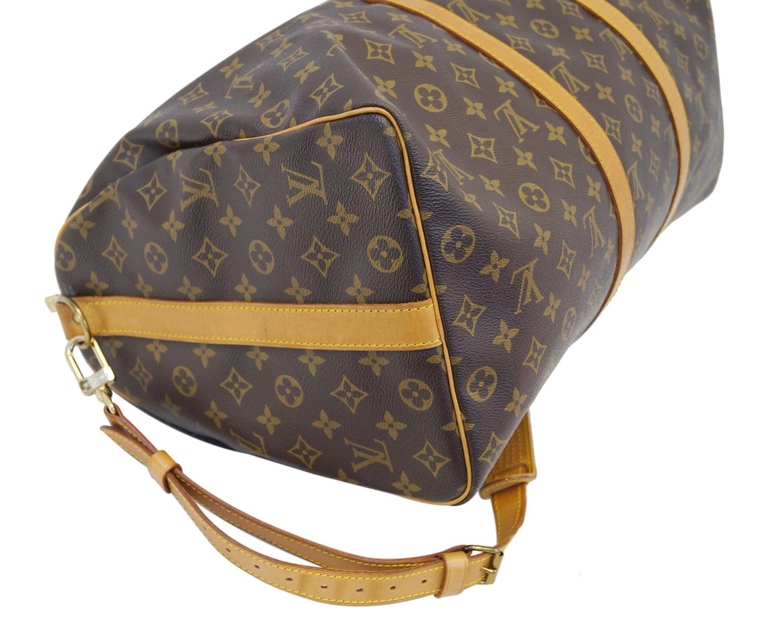 Louis Vuitton pre-owned Monogram Drip Keepall Bandoulière 50 Travel Bag -  Farfetch