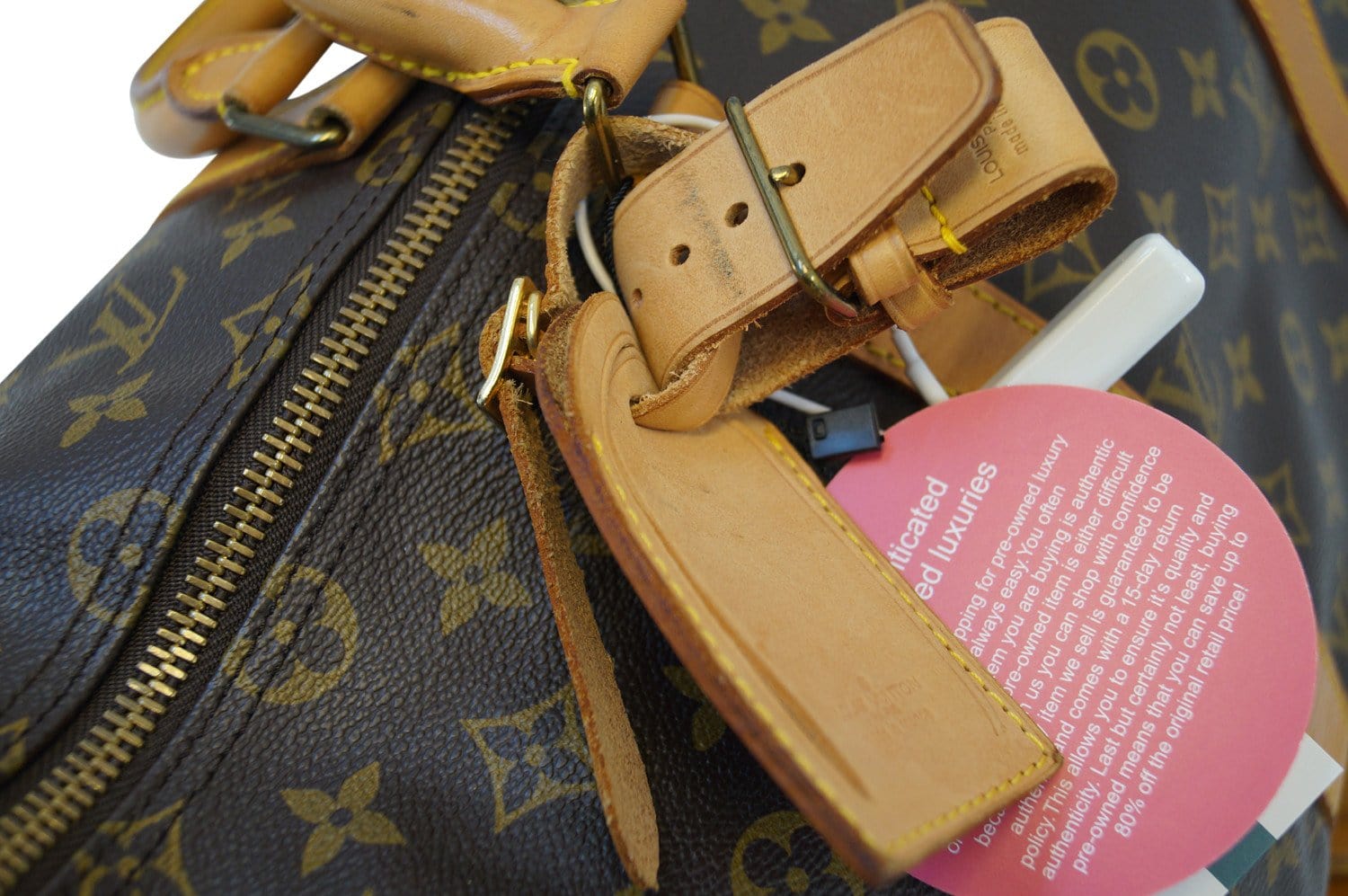 Louis Vuitton Keepall Leather Exterior Bags & Handbags for Women, Authenticity Guaranteed