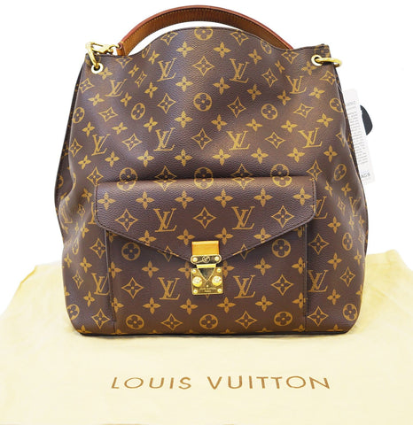 LOUIS VUITTON Metis Hobo Monogram Shoulder Bag with Strap