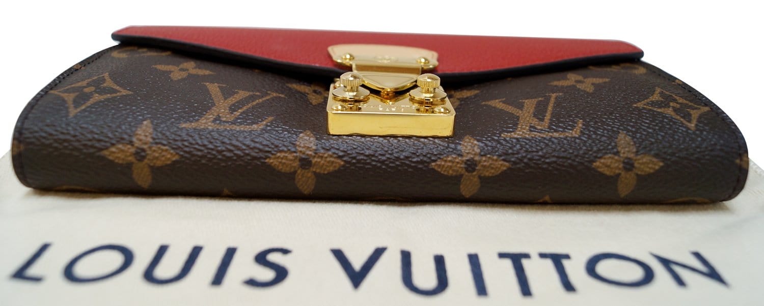 Louis Vuitton Pallas Wallet Monogram Canvas and Calfskin - ShopStyle