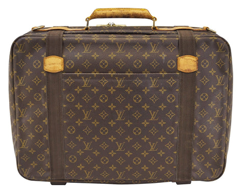 LOUIS VUITTON Monogram Satellite 53 Travel Suitcase Handbag - 30% Off
