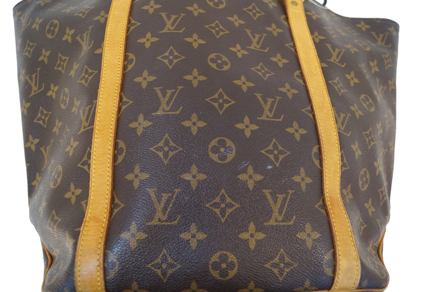 Louis Vuitton Monogram Sac Shopping Tote Bag 6LV1022 For Sale at