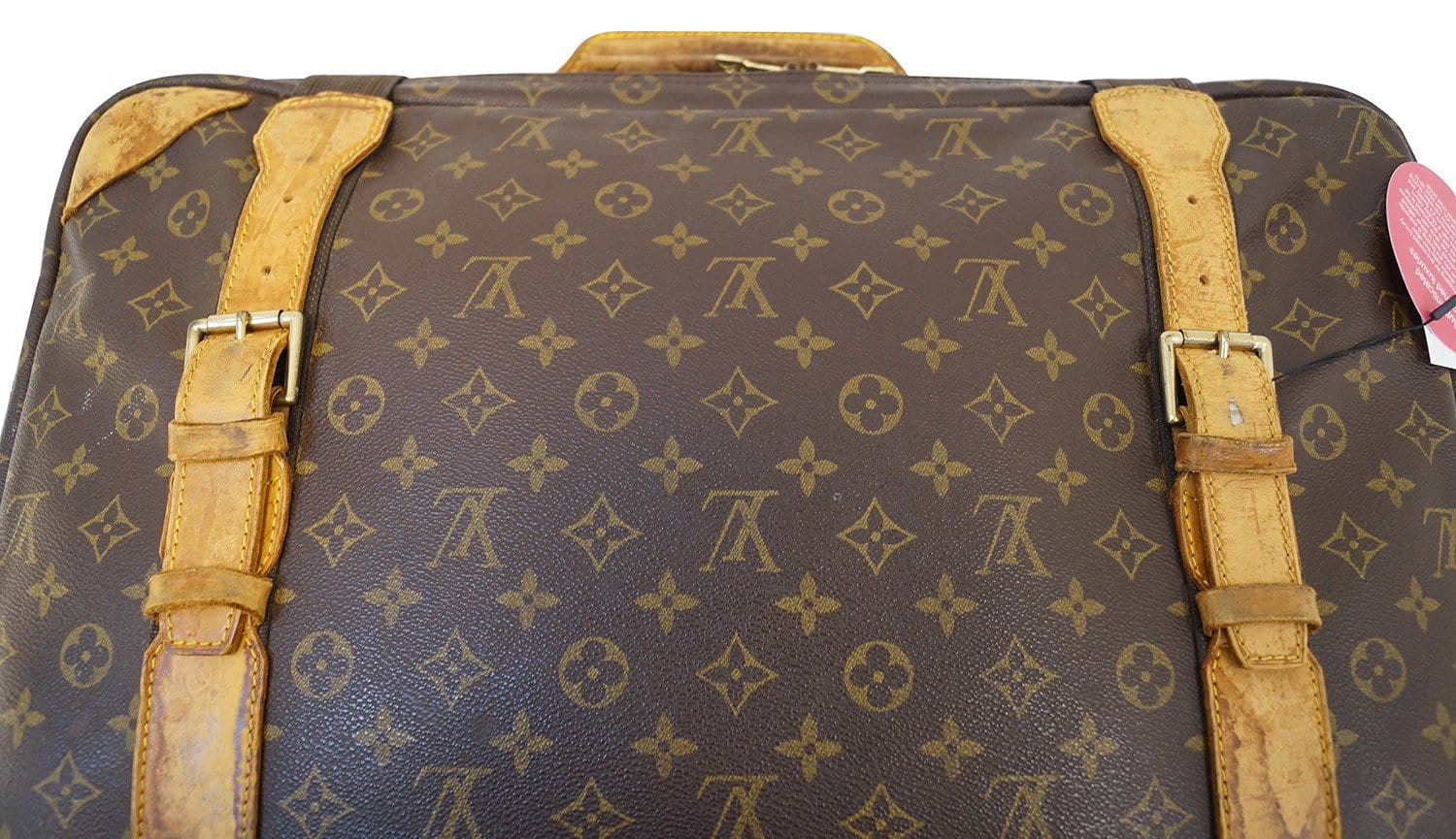 Authentic Louis Vuitton Monogram Satelite 50 Travel Bag with Strap  3B010020n