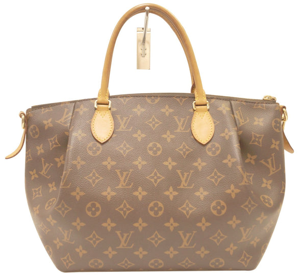 LOUIS VUITTON Monogram Canvas Turenne MM 2 Way Shoulder Handbag