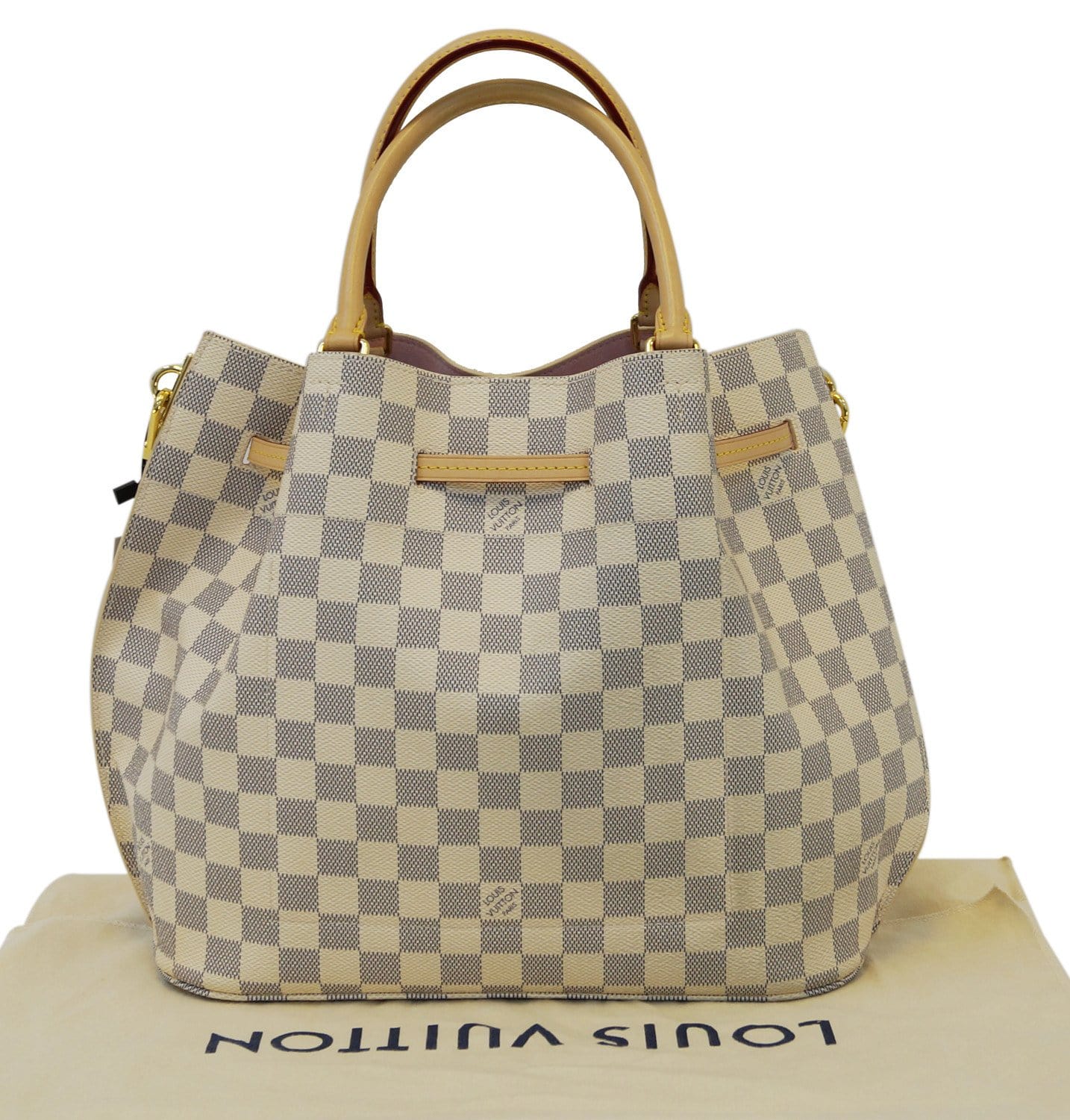 Louis Vuitton Damier Azur Girolata Bag - Yoogi's Closet