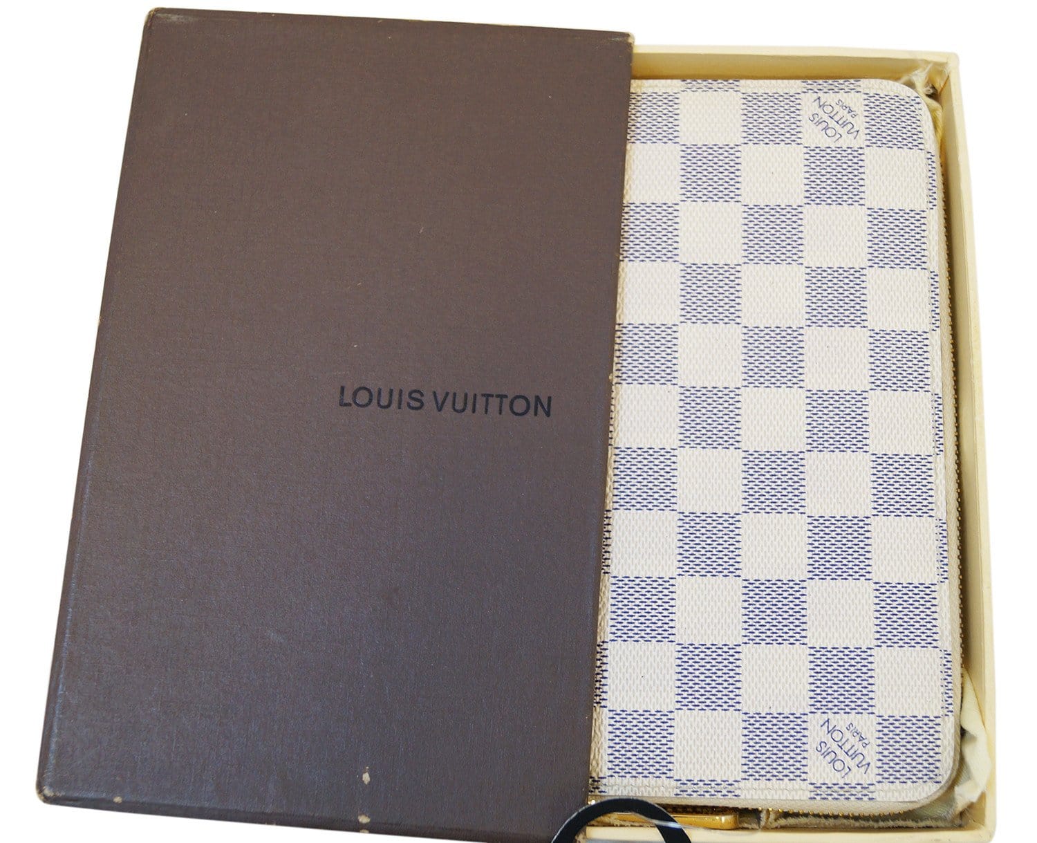 Louis Vuitton Damier Azur Zippy Wallet – DAC