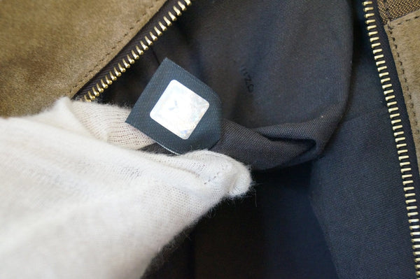 Fendi Pecan Canvas Leather - Fendi Shoulder Bag - black leather