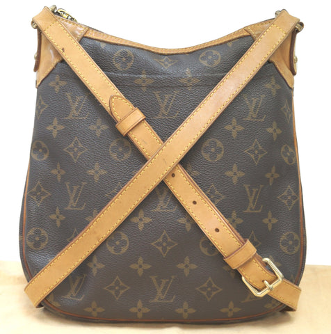 LOUIS VUITTON Monogram Canvas Odeon PM Shoulder Bag