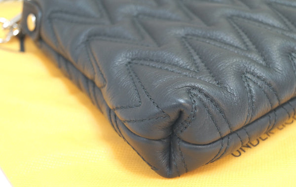 Valentino By Mario Valentino Vanille Studs Leather Shoulder Bag 