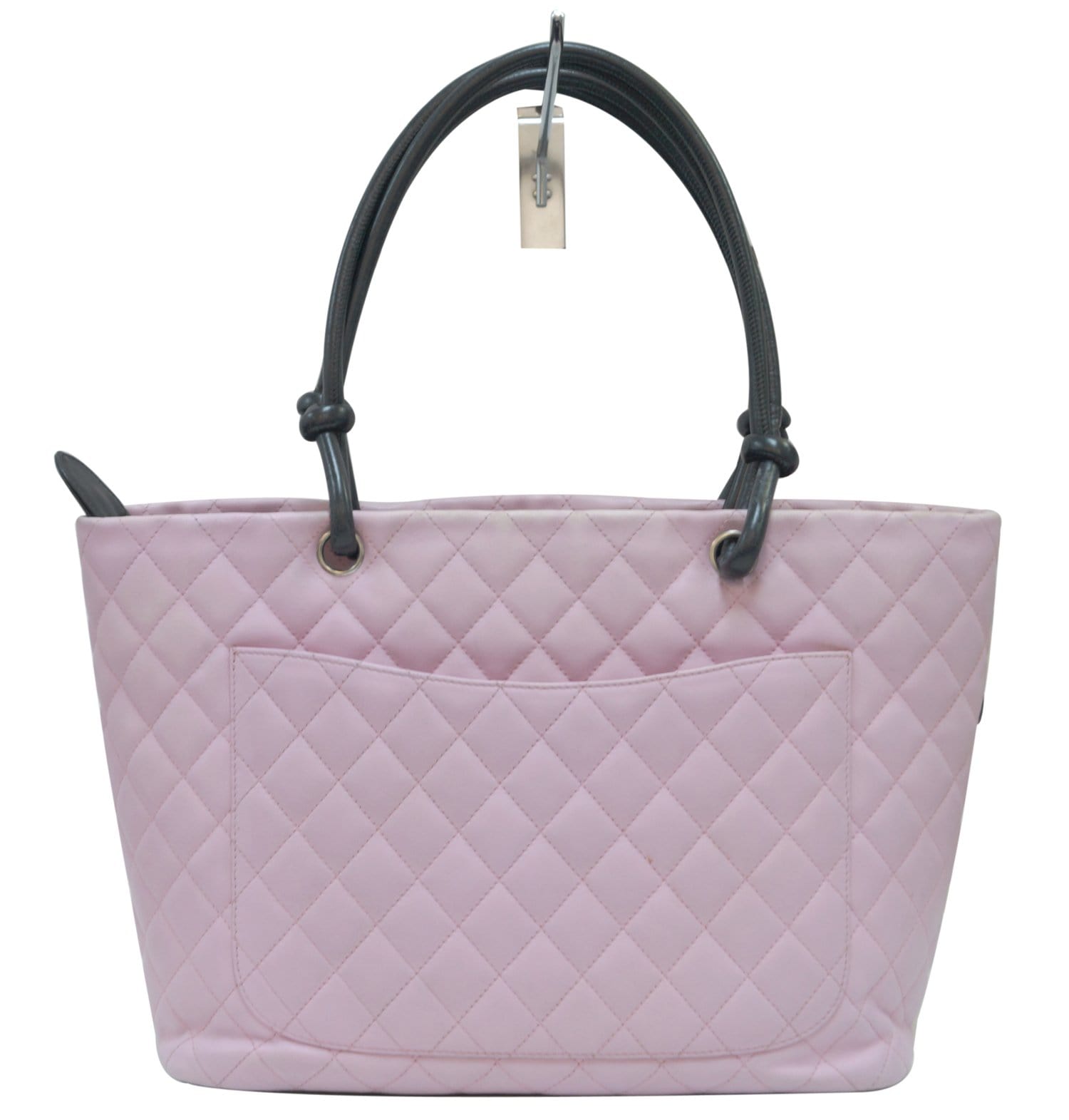 Cambon small rectangle leather tote Chanel Pink in Leather - 20069192