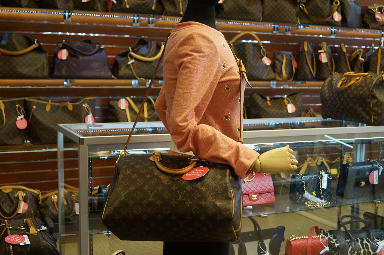 Louis Vuitton LV Speedy Bandouliere Handbag