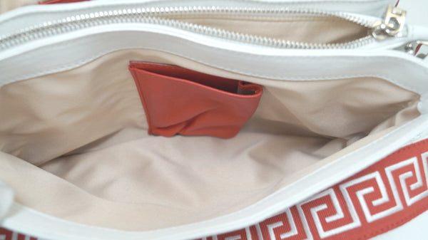  Versace Flap Shoulder Bag Leather for Women - interior 