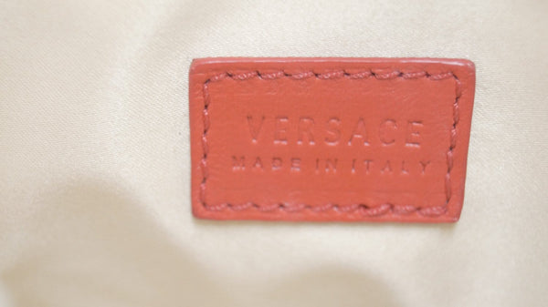  Versace Flap Shoulder Bag Leather for Women - logo
