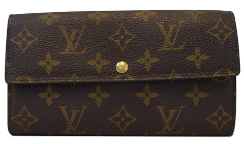 LOUIS VUITTON Monogram Sarah Long Wallet