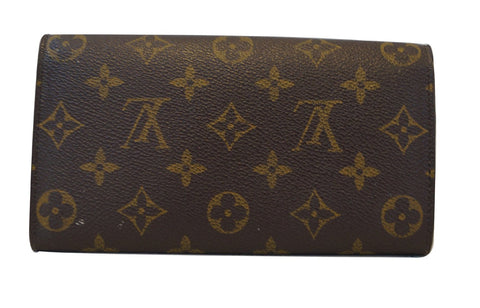 LOUIS VUITTON Monogram Sarah Long Wallet